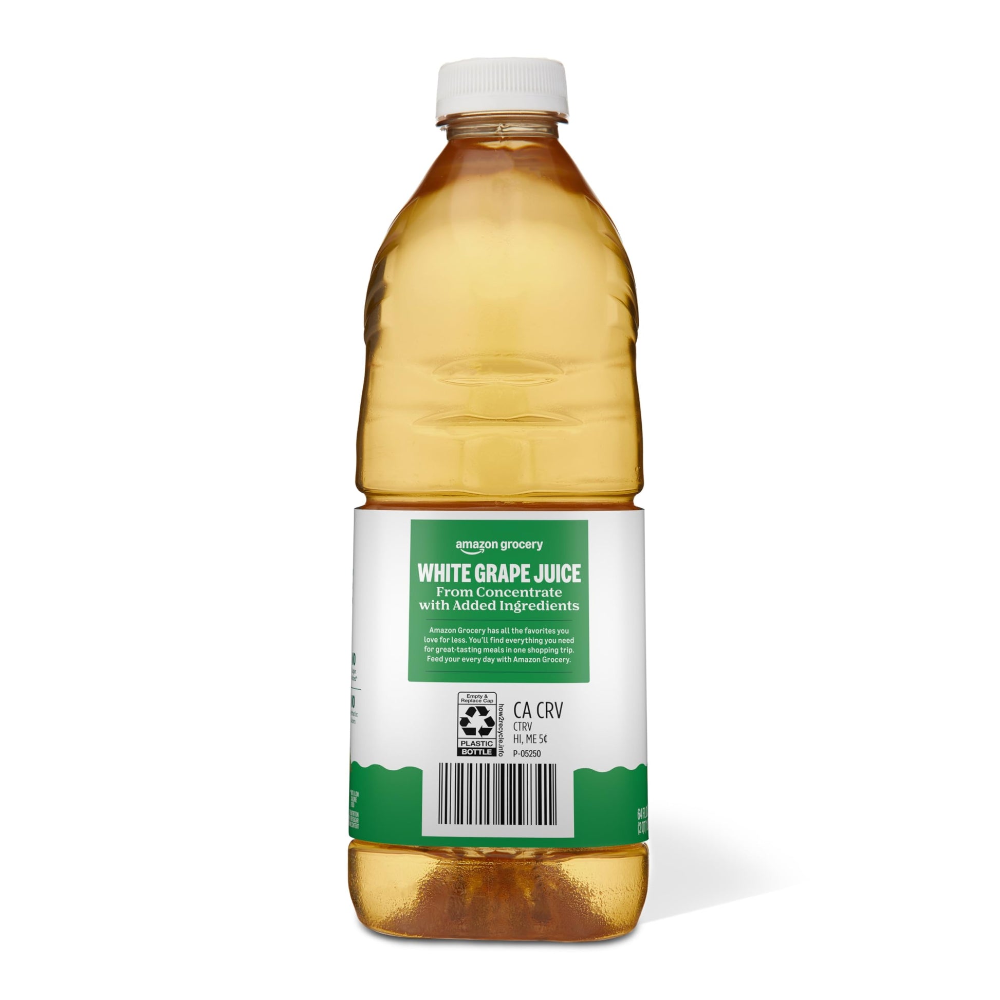 Amazon Grocery, White Grape Juice, 64 Fl Oz (Previously Amazon Fresh, Packaging May Vary)