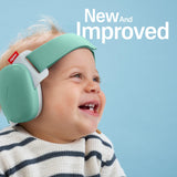 Alpine Muffy Baby - New & Improved Baby Ear Muffs Noise Protection for Babies and Toddlers - CE & ANSI Certified - Safe and Soothing Hearing Protection - Age 3-48 Months - Approved by Babies - Green