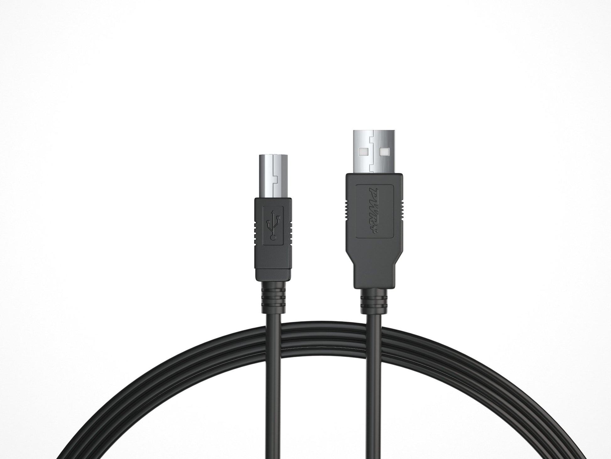6Ft Long Cable USB 2.0 Type-A to Type-B High Speed Cord for Audio Interface, Midi Keyboard, USB Microphone, Mixer, Speaker, Monitor, Instrument, Strobe Light System Laptop Mac PC