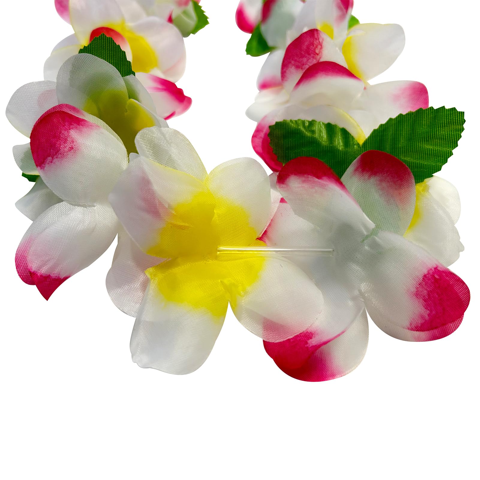 FreshDear 6 Counts Hawaiian Leis Bulk,leis for luau party,hawaiian leis for adults,beach party favors for adults,Summer Beach Vacation,Theme Party Decorations