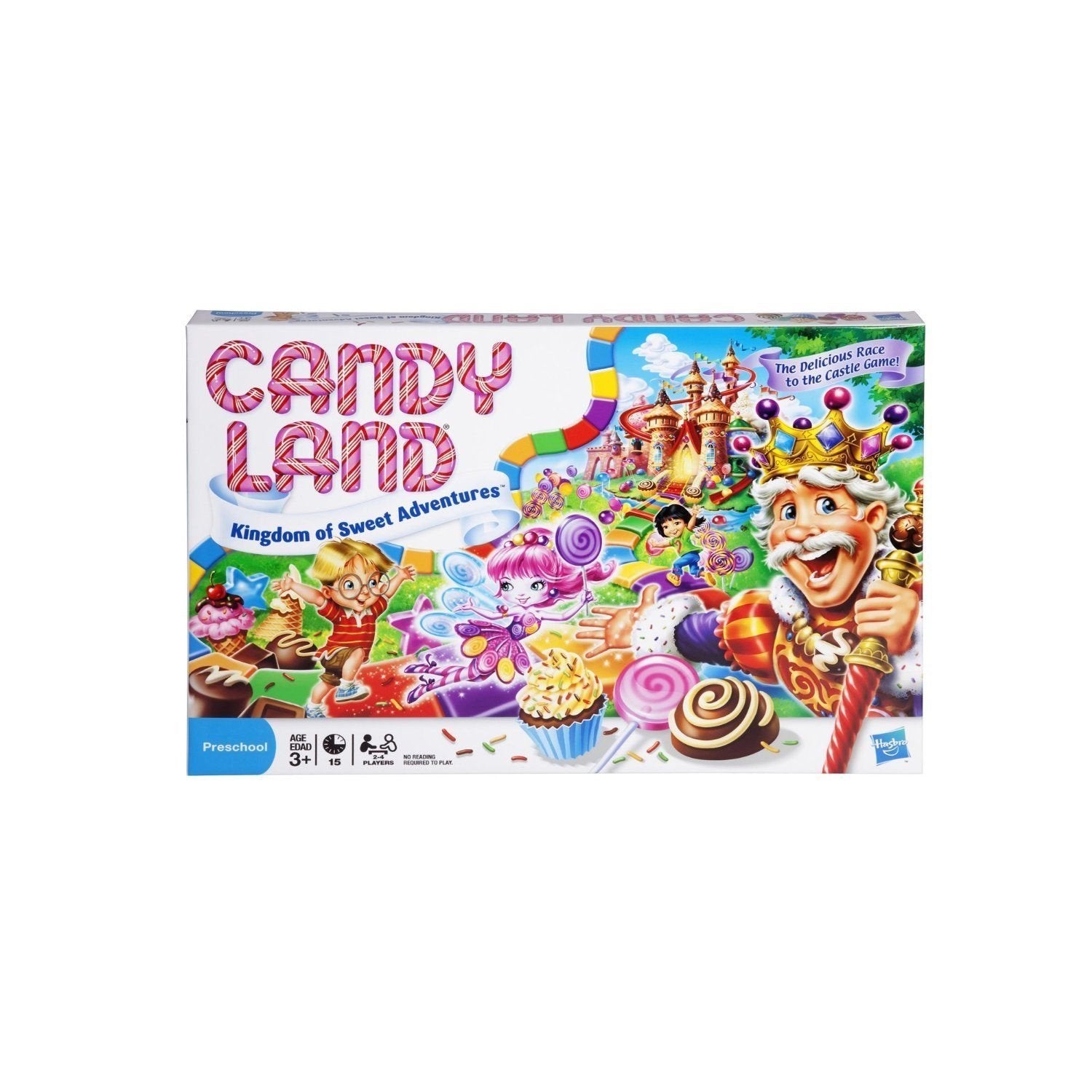 Hasbro Gaming Candy Land Kingdom of Sweet Adventures Board Game for Kids, Ages 3 & Up ( Exclusive)