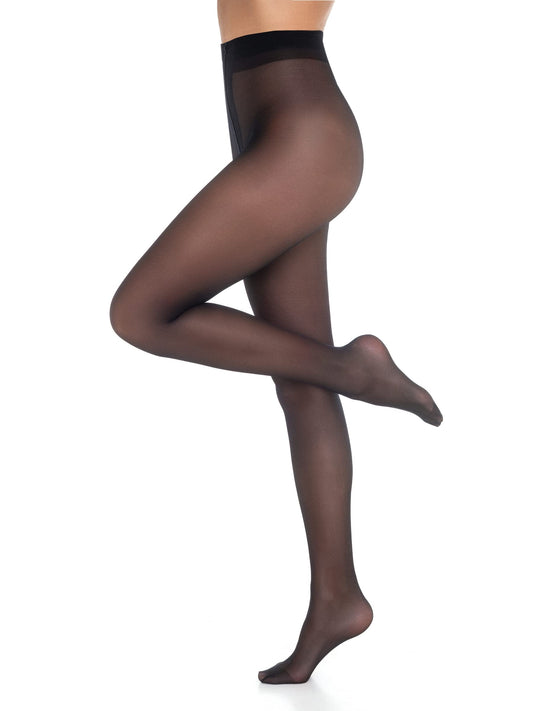 Veluk Sheer Tights For Women 40 Denier Without Shorts, Matte Surface, Flat Seams, Comfortable Belt and Cotton Gusset