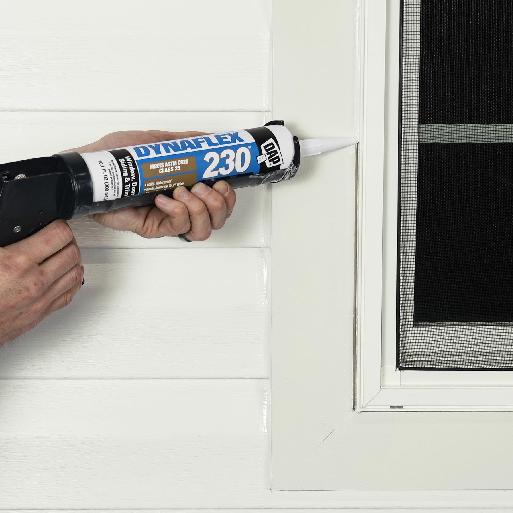 DAP Dynaflex 230 Pro Elastomeric Sealant, White WT099, 10.1 Oz (7079807102)