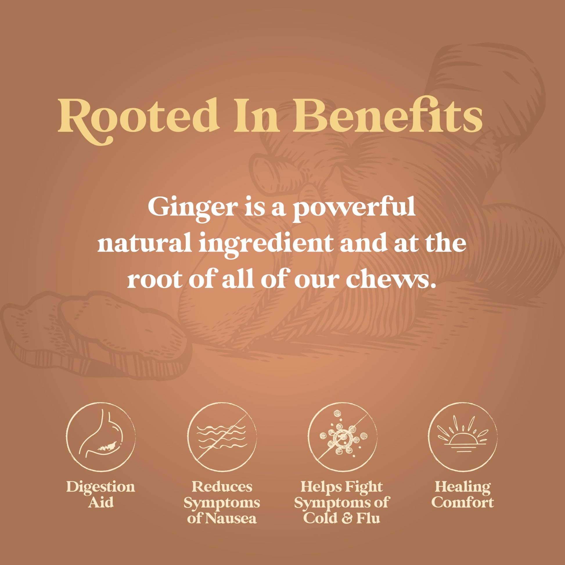CHIMES ORIGINAL Ginger Chews (1-Pound 1 LB BAG) Premium Natural Chewy Ginger Candy — 16 OZ Individually Wrapped Ginger Chew Candy