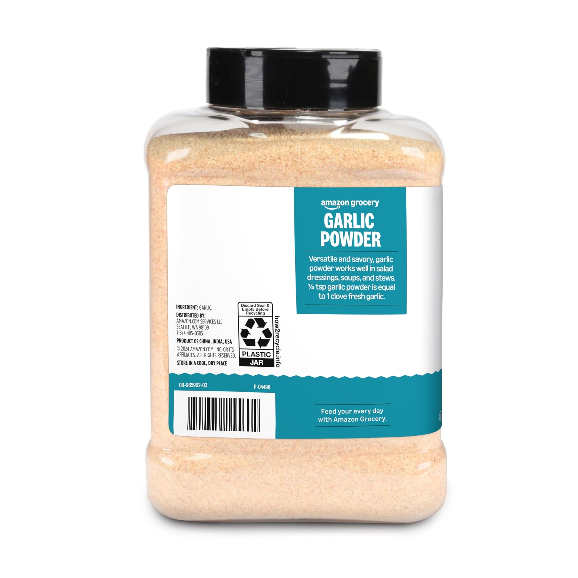 Amazon Grocery, Garlic Powder, 24 Oz (Previously Happy Belly, Packaging May Vary)