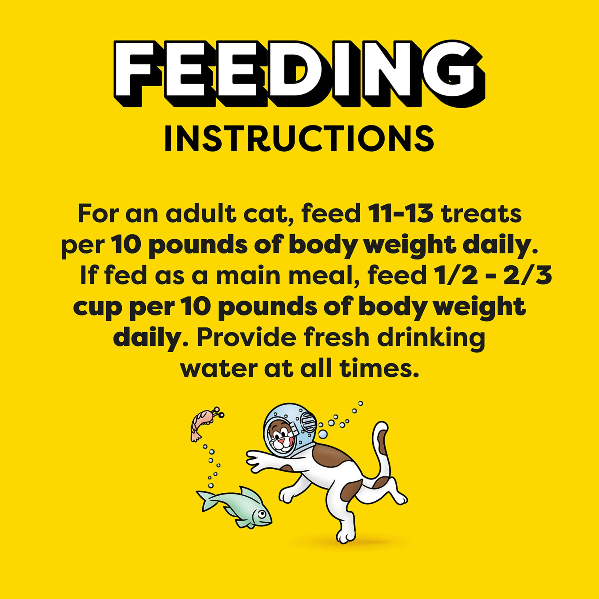 Temptations Classic Crunchy and Soft Cat Treats, Seafood Medley Flavor, 30 oz. Tub