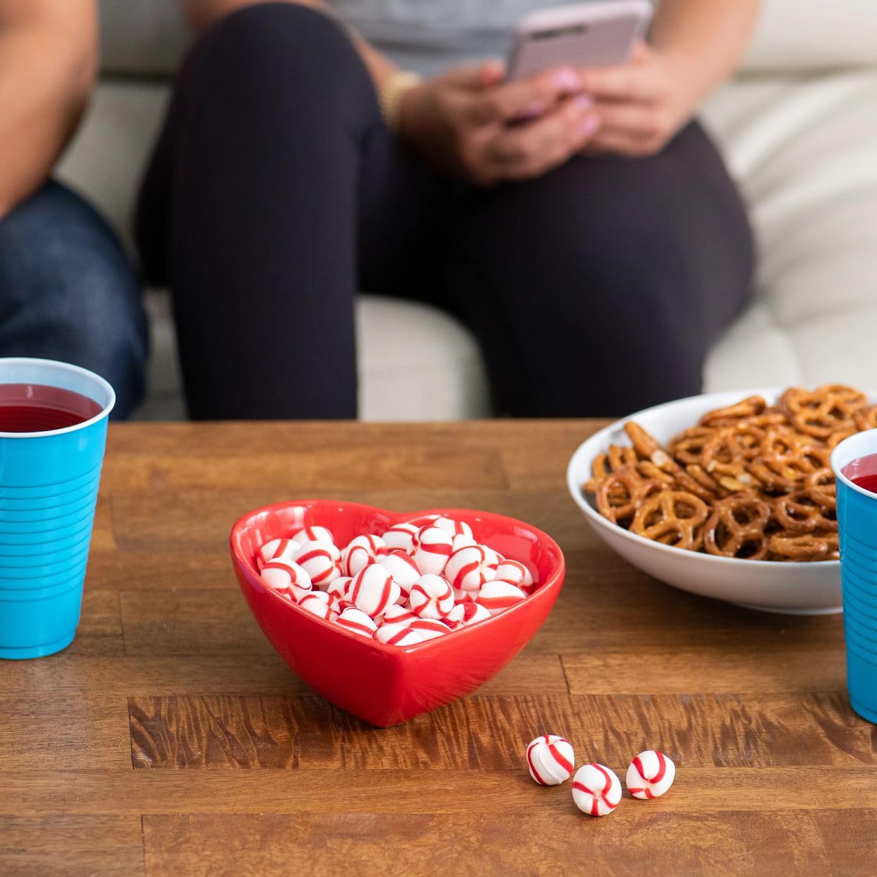 Brach's Soft Peppermint Candy, Individually Wrapped Pieces, 61.7 oz Carton (350 Pieces)