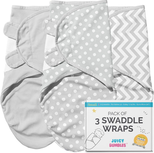 JUICY BUMBLES Baby Swaddle Blanket Sleep Sack 100% Cotton Newborn Baby Swaddles 0-3 Months Swaddle Wrap Baby Swaddles for Newborns Swaddle Wraps 0-3 Months Newborn Swaddle Sack