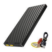 Nitecore NB10000 Gen III (Gen 3) Ultra-Slim Power Bank, 10000mAh QC Quick-Charge Dual USB-C Ports for Phones Flashlights and Headlamps, with USB-A Adapter and USB-C Cable, Including NitecoreS Sticker