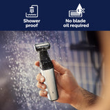 Philips Norelco Bodygroom Series 5000 Showerproof Body & Manscaping Trimmer for Men with Back Attachment, BG5025/40