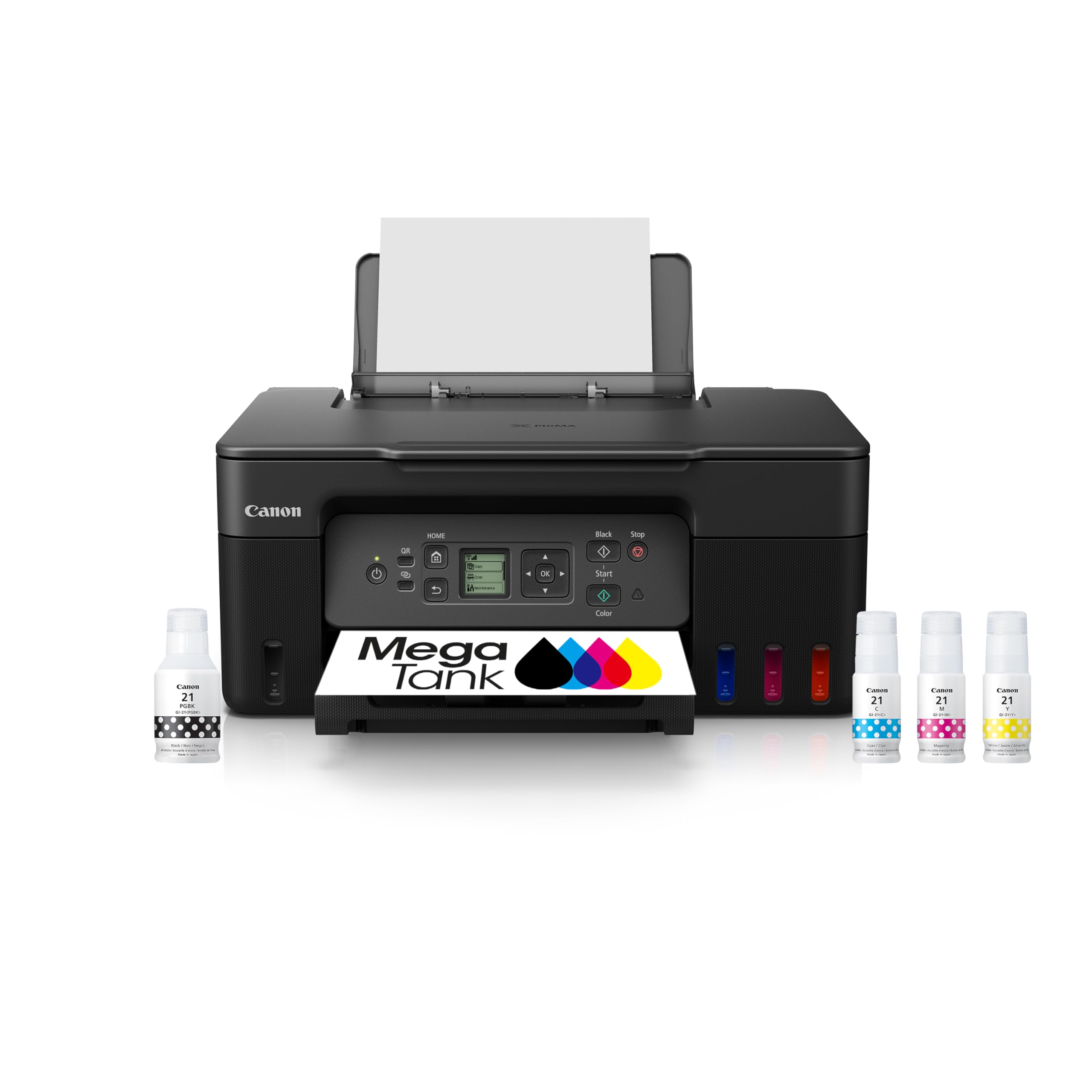 Canon MegaTank G3270 All-in-One kabelloser Tintenstrahldrucker. für den Heimgebrauch, Drucken, Scannen und Kopieren