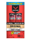 Jack Links Premium Cuts Beef Steak, Original, Strips -Great Protein Snack with 11g of Protein and 1g of Carbs Per Serving, Perfect Hunting Trip Snacks, Made with 100% Beef, 1 Ounce (Pack of 12)