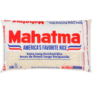 Mahatma Extra-Long-Grain Rice 5-Pound Rice Bag, Gluten-Free and Non-GMO White Bulk bag, 1 Bag of