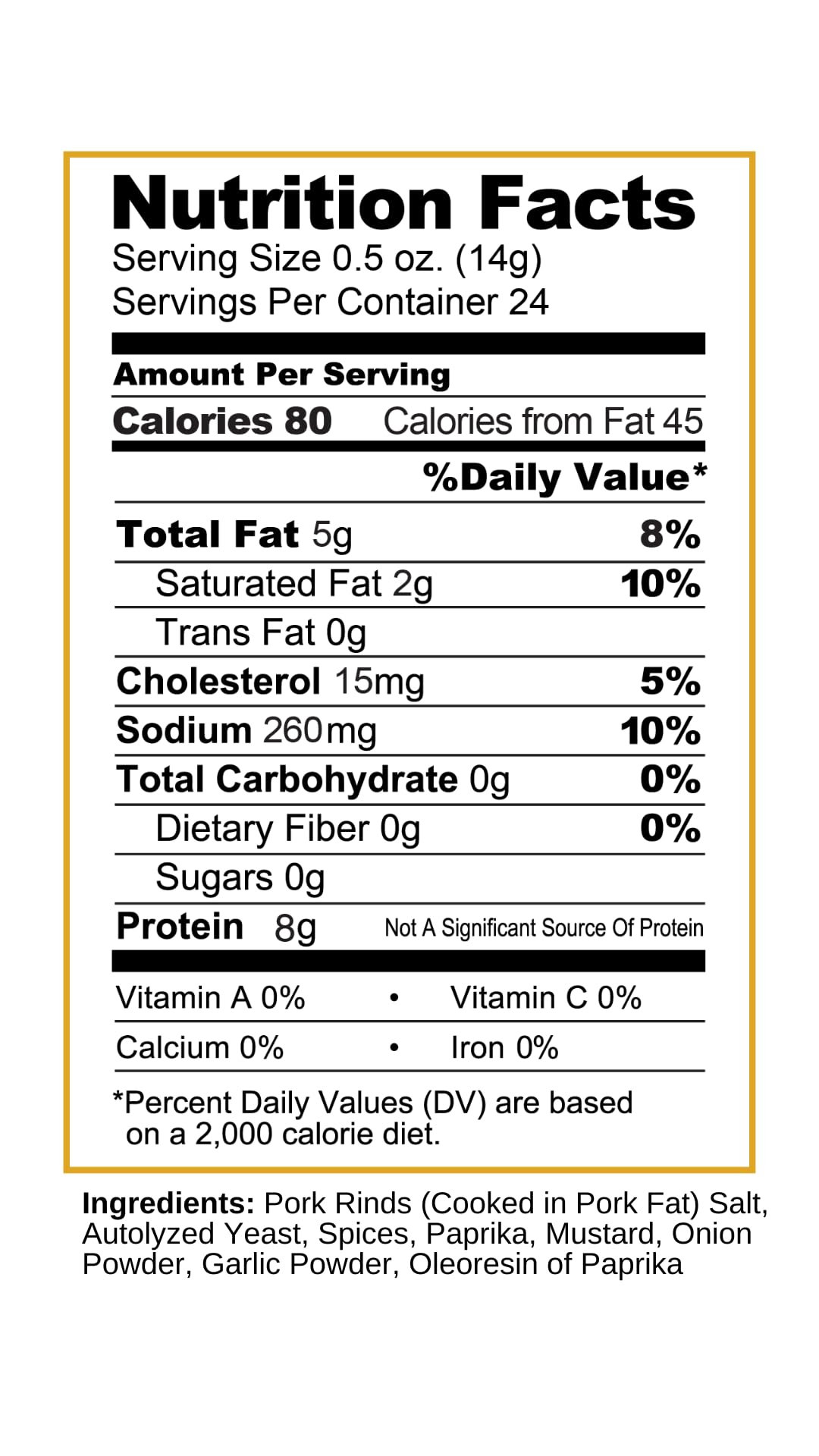 Pork King Good Low Carb Keto Diet Pork Rind Breadcrumbs! Perfect For Ketogenic, Paleo, Gluten-Free, Sugar Free and Bariatric Diets (Original) (Original, 12 Oz Jar)