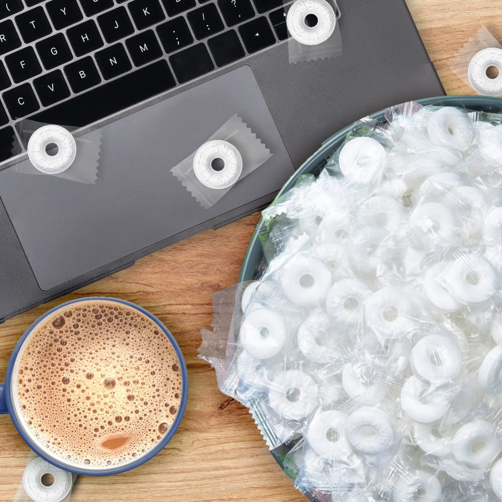 LIFE SAVERS Pep-O-Mint Peppermint Hard Candy Individually Wrapped, Party Size Bulk Hard Candy, 44.93 oz Bag