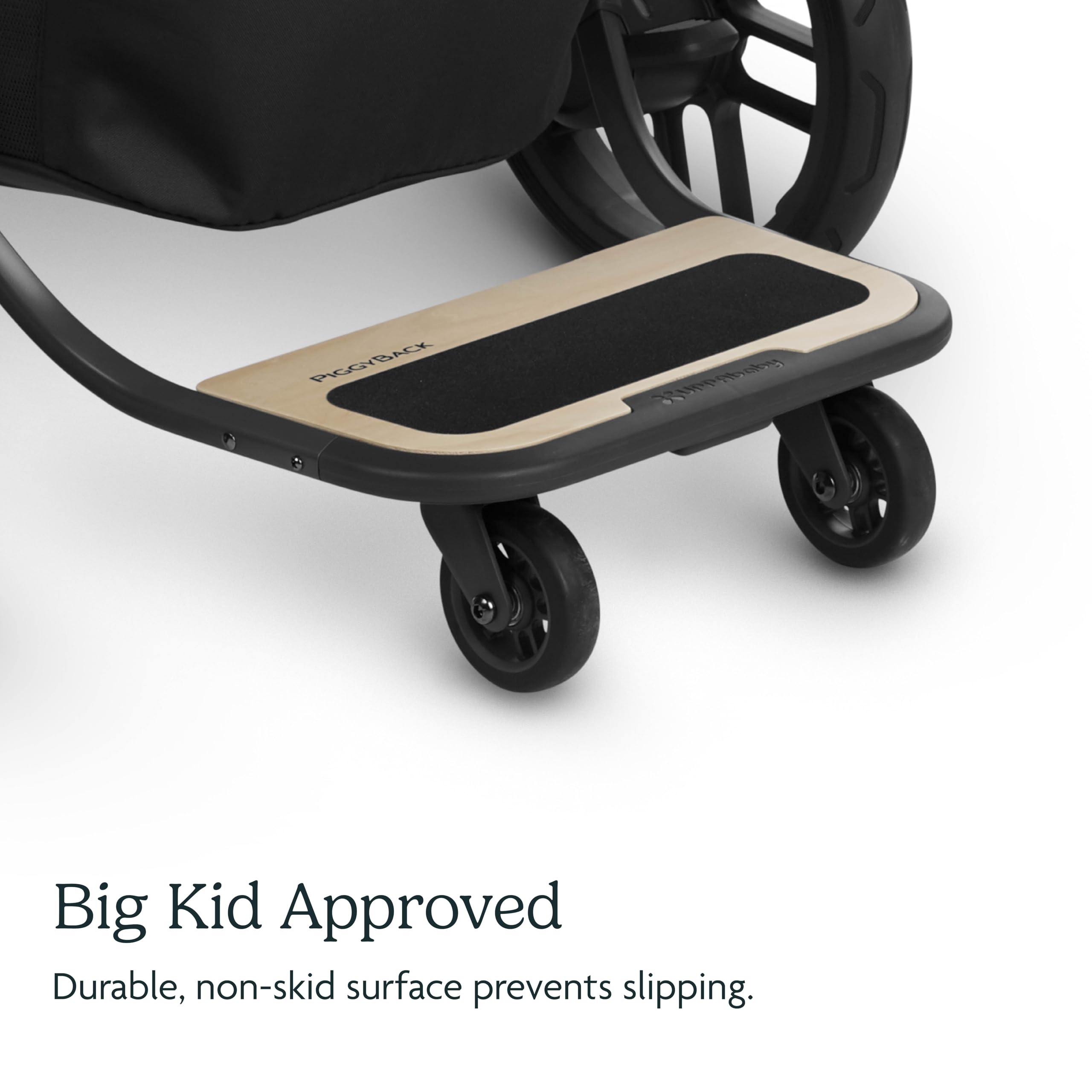 UPPAbaby PiggyBack Ride-Along Board for Vista, Vista V2, and Vista V3 Strollers / Quick Attachment for Children to Stand + Stroll / 55 lbs. Weight Capacity