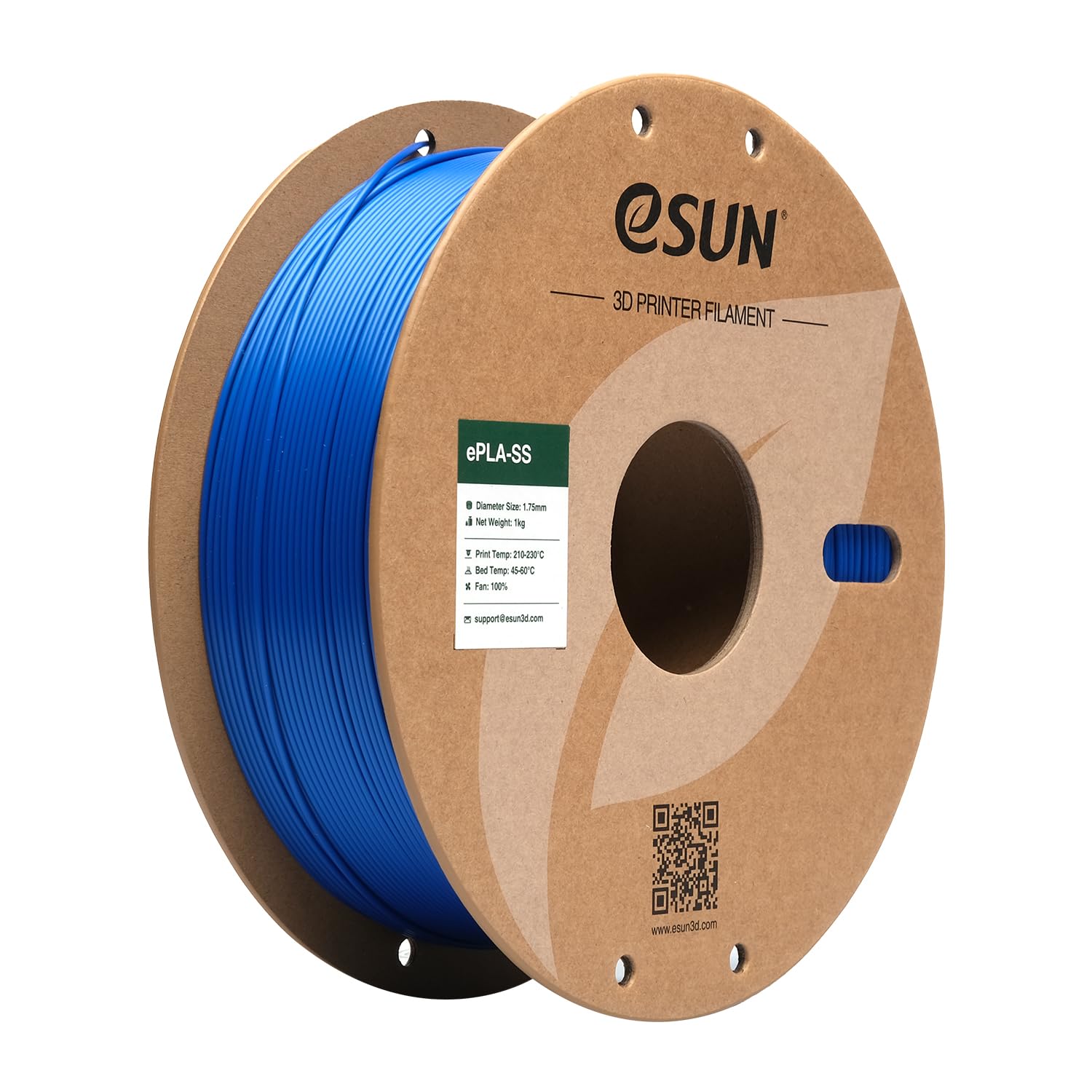 eSUN Fast Printing Speedy PLA Filament 1.75mm, 3D Printer Filament High Speed PLA for Fast Printing, 1KG Spool (2.2 LBS) 3D Printing Filament for High Speed 3D Printers, Blue
