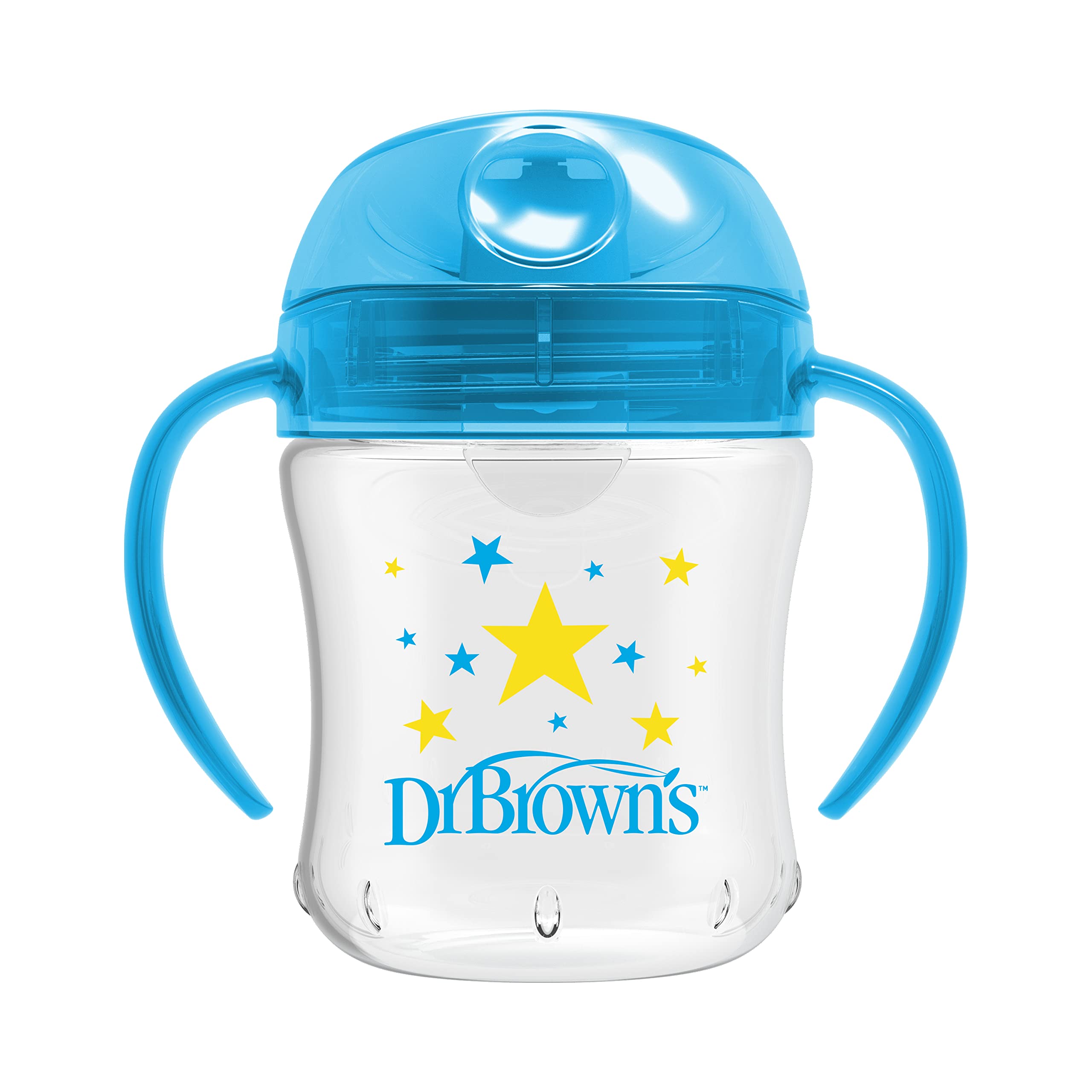 Dr. Brown's Transition Sippy Cup with Soft Spout - Blue - 6oz - 6m+