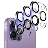 【3 Pack】Dengduoduo Tempered Glass Camera Lens Protector for iPhone 14 Pro 6.1" & iPhone 14 Pro Max 6.7", Ultra HD, 9H Hardness, Anti-Scratch, Case Friendly, Easy to Install [No Affect on Night Shots]