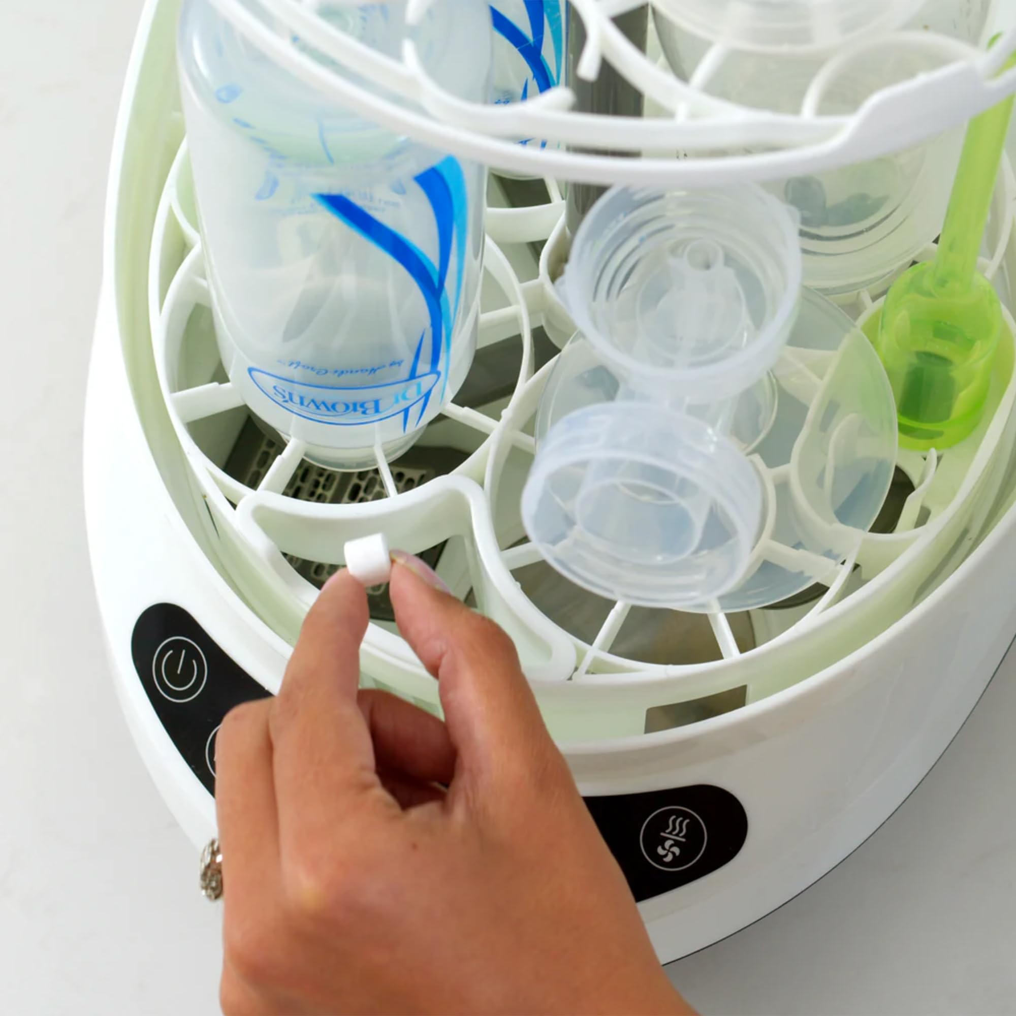 Baby Brezza Universal Detergent Soap Tablets for Baby Brezza Bottle Washer Pro and All Brands of Bottle Washers, 120 Tablets