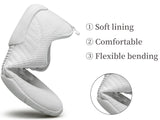 BAXINIER Girls White Cheerleading Shoes Breathable Youth Cheer Competition Sneakers Athletic Training Dance Tennis Walking Shoes - White 13 Little Kid