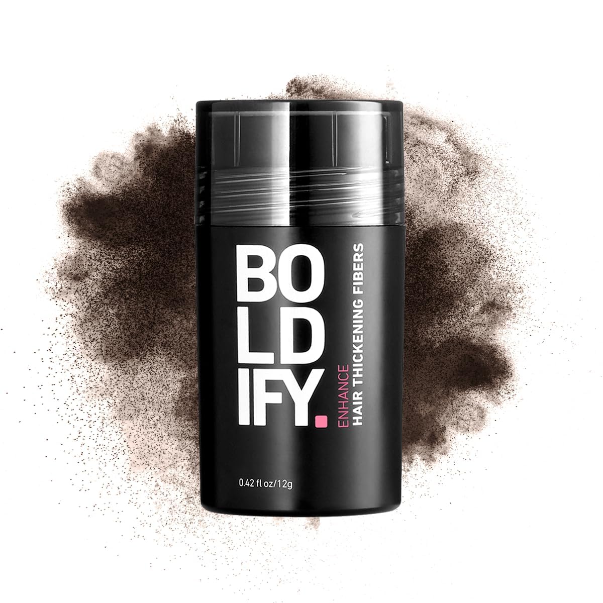 BOLDIFY Hair Fibers (28g) Fill In Fine and Thinning Hair for an Instantly Thicker & Fuller Look - Best Value & Superior Formula -14 Shades for Women & Men - MEDIUM BROWN