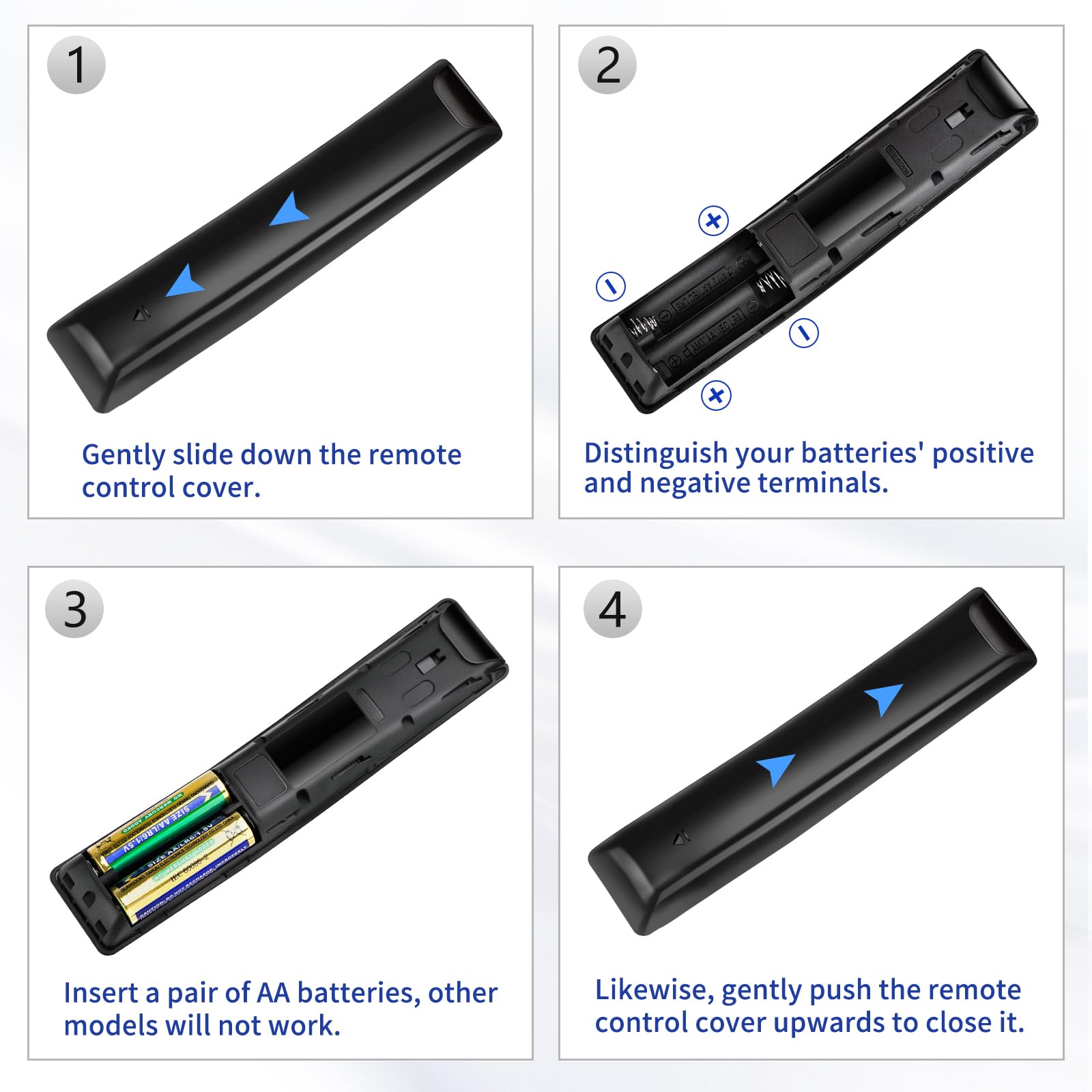 Universal for Samsung-TV-Remote-Control Replacement,Compatible with All Samsung Smart Frame Curved QLED TVs