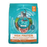 Purina ONE High Protein, Healthy Plus Ideal With Chicken Dry Cat Food Control Formula - 7 lb. Bag