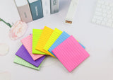 (8 Pads) Lined Sticky Notes 4x6 in Post, 8 Colors Self Sticky Notes Pad Its, Bright Post Stickies Colorful Big Rectangular Sticky Notes for Office, Home, School, Meeting, 40 Sheets/pad