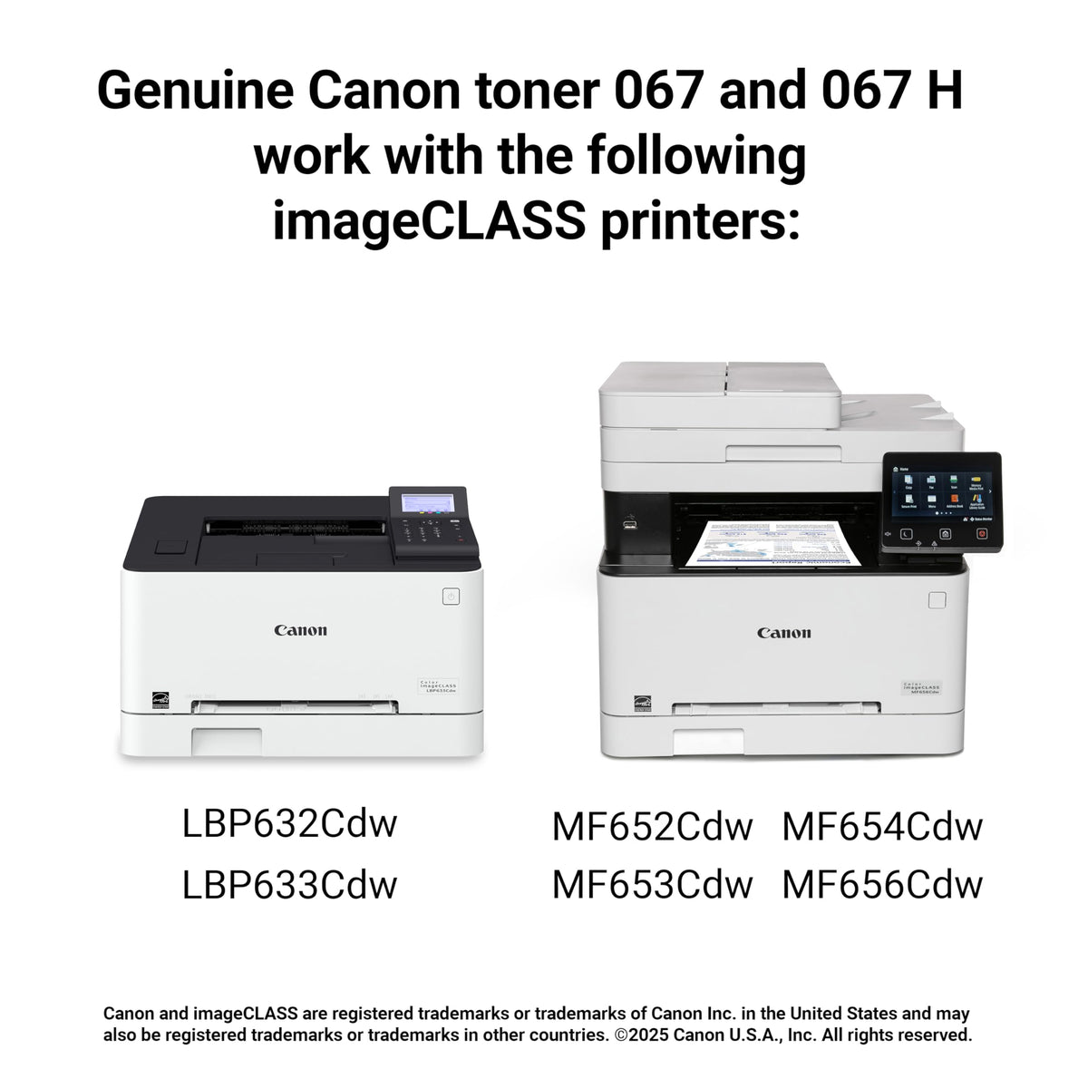 Canon Original 067 Magenta Tonerpatrone Hohe Kapazität Kompatibel mit LBP633Cdw, LBP632Cdw, MF652Cdw, MF653Cdw, MF654Cdw, MF656Cdw