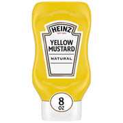 Heinz Yellow Mustard, 8 oz Bottle