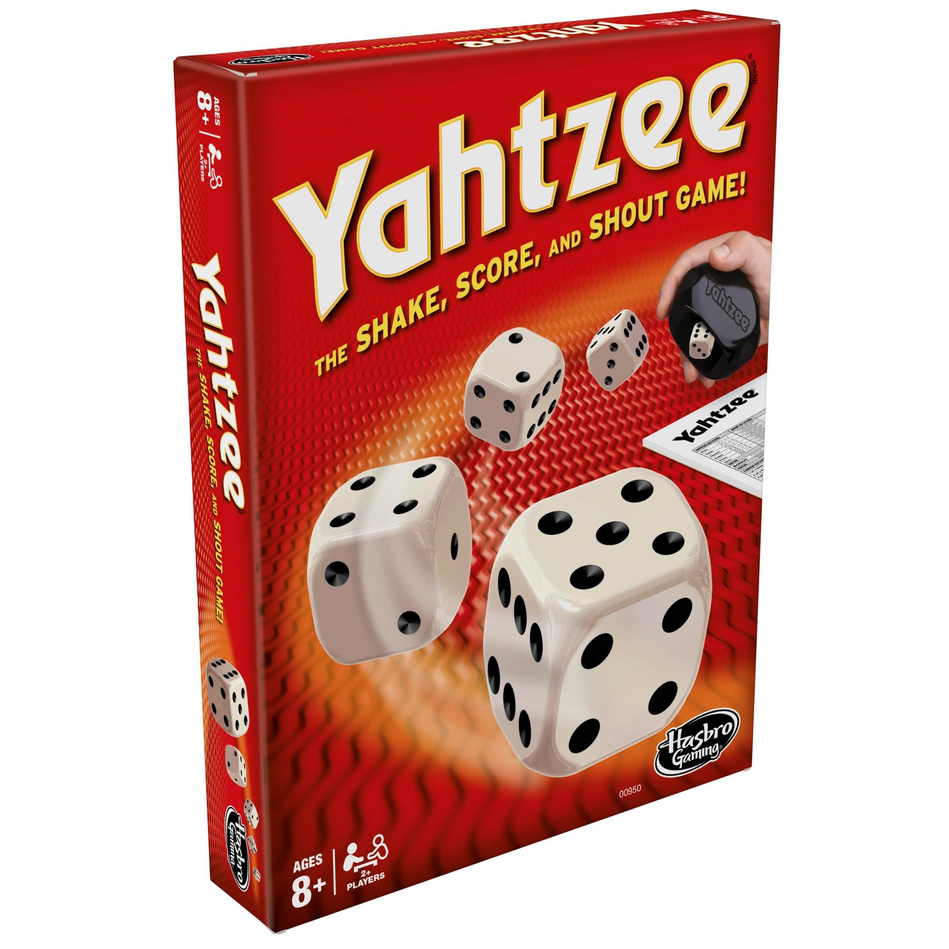 Yahtzee Game, Fast-Playing Dice Games for Kids, Teens, and Adults, Strategy Games, Family Games for Kids, 2 or More Players, Ages 8 and Up