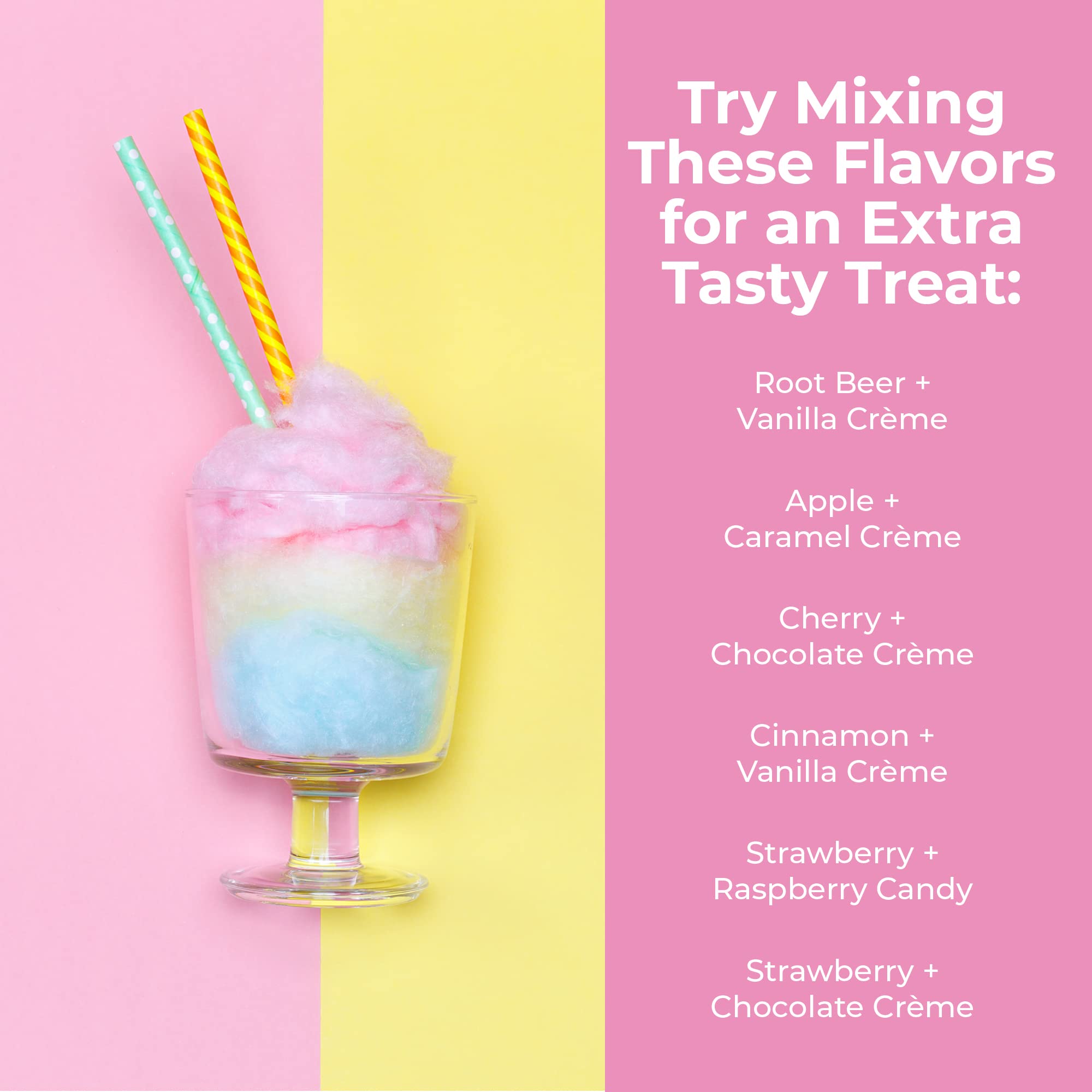 Nostalgia Vintage Hard and Sugar Free Candy Countertop Cotton Candy Maker, Includes 2 Reusable Cones And Sugar Scoop – Pink