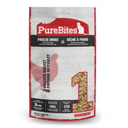 PureBites Chicken Freeze Dried Cat Treats, 1 Ingredient, Made in USA, 2.3oz