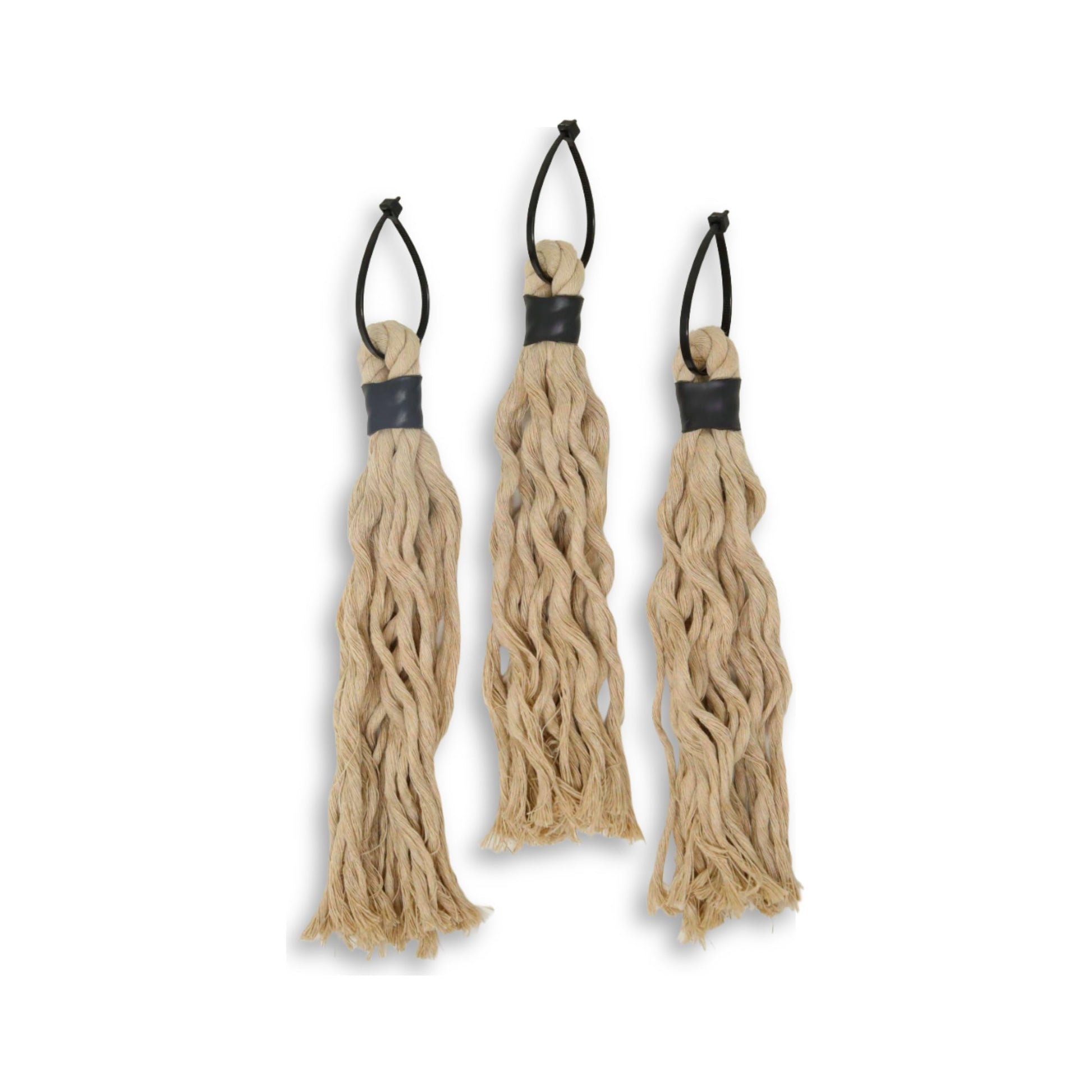 HODAG HempScent Scrape Tassels Scent Wicks for Deer Hunting – Effective Whitetail Attractant & Lure – Apply Buck or Doe Urine, Estrus for Mock Scrapes - Super Absorbent Rope Blend for Hunters (3-Pack)