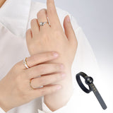 Upgraded Ring Sizer Measuring Set Reusable Finger Size Gauge Measure Tool Jewelry Sizing Tools 1-17 USA Rings Size