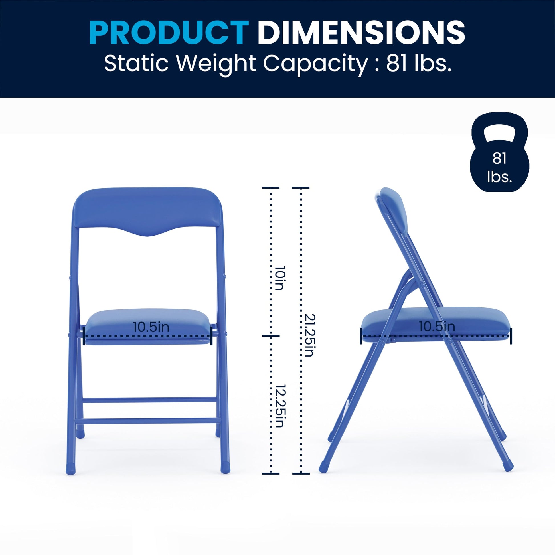 Flash Furniture Mindy Kids 5-Piece set Folding Square Table and Chairs Set for Daycare and Classrooms, Children's Activity Table and Chairs Set, Multicolor