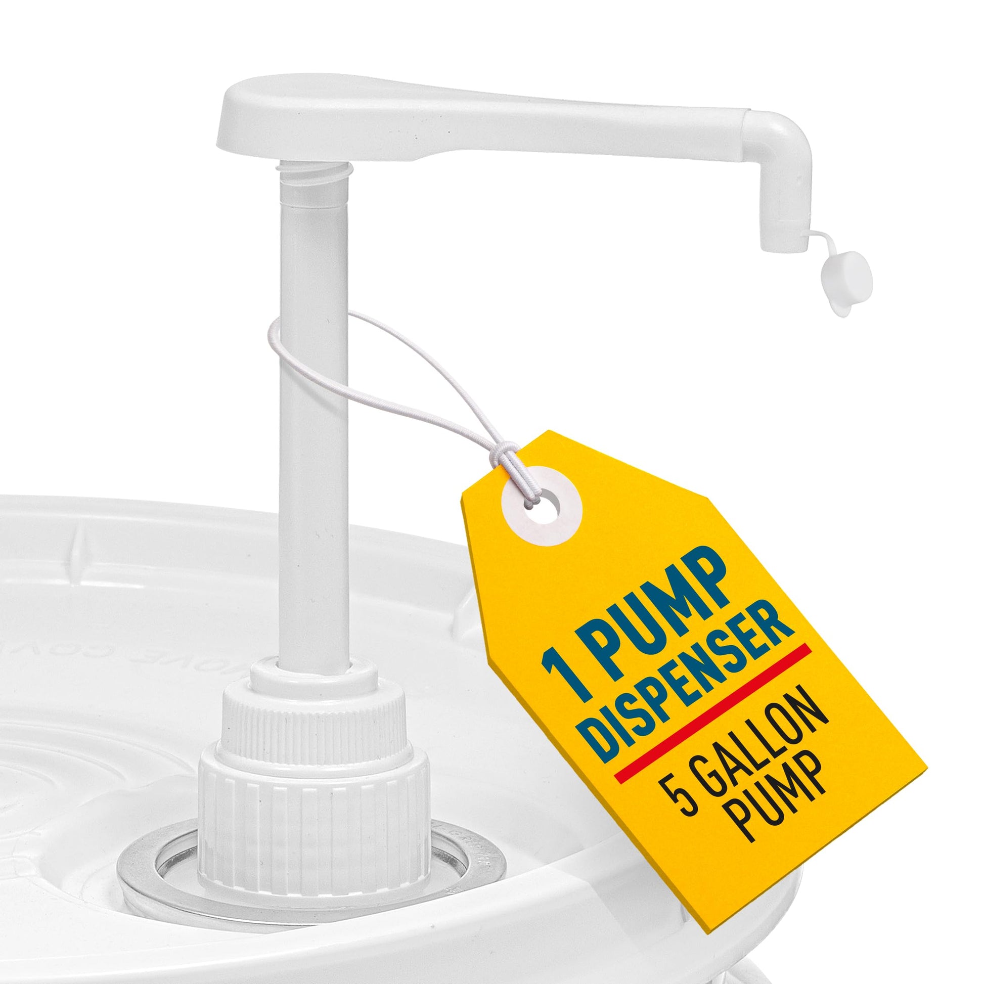 Heavy-Duty 5-Gallon Bucket Pump Dispenser Ã¢ÂÂ Compatible with Oil, Laundry Soap, Detergent, Fabric Softener, Degreasers, and More. Includes a Leak-Proof Cap, Making it Ideal for Commercial and Household