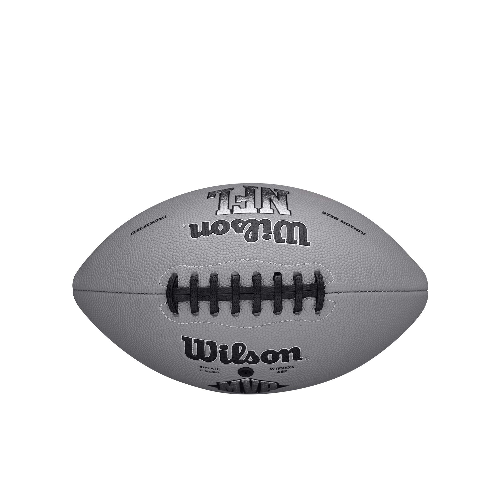 WILSON NFL MVP Football - Gray, Peewee