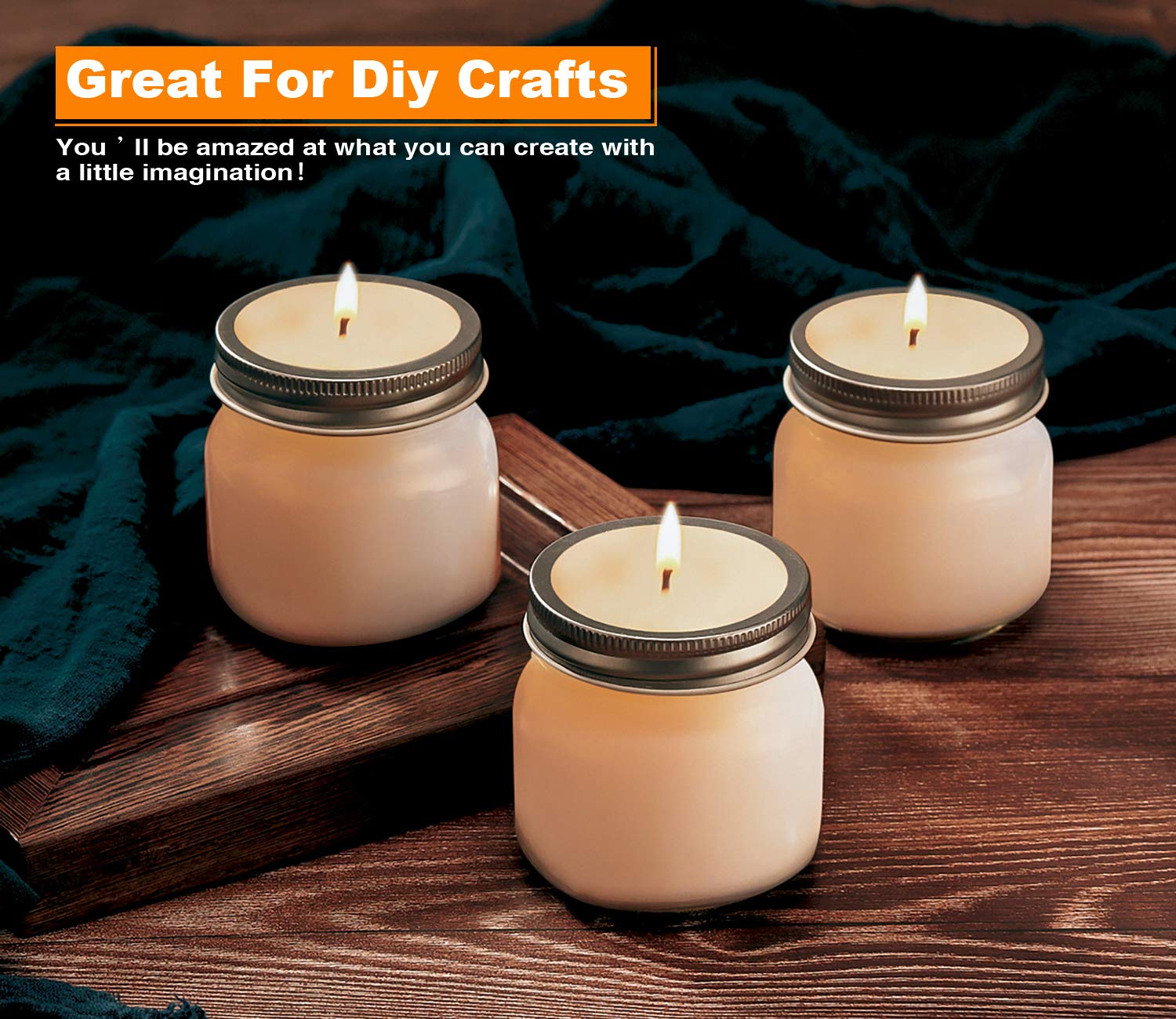 Mason Jars 8 oz 30 Pack- Small Mason Jars With Silver Lids -1/4 Quart Canning Jars| Storage Glass Jars With Lids For Jelly, Jam, Honey, Pickles - Spice Glass Jars - With 30 Chalkboard Labels