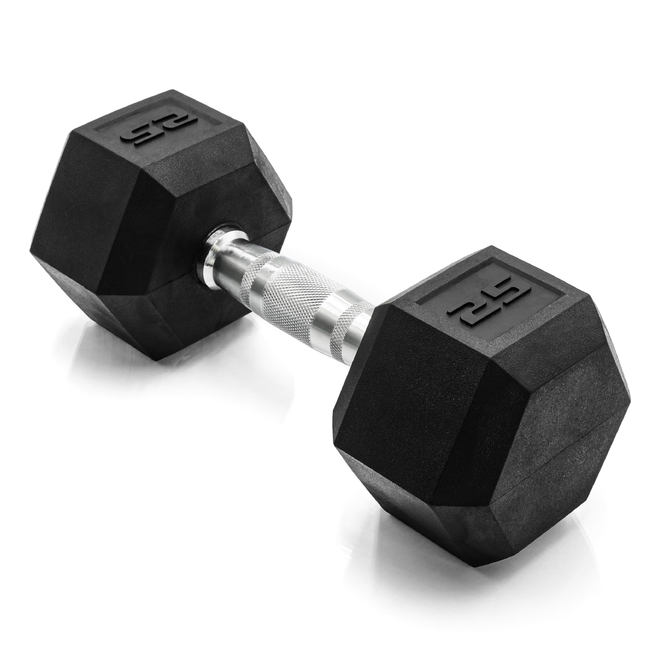 CAP Barbell 40 LB Coated Hex Dumbbell Weight, New Edition