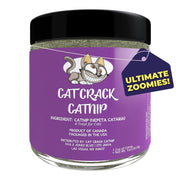 Cat Crack Catnip, Zoomie-Inducing Cat Nip Blend, North American Made & 100% Natural, Safe & Non-Addictive Catnip Treats Used to Supplement Cat Nip Toys, Spray, & Accessories (1 Cup)