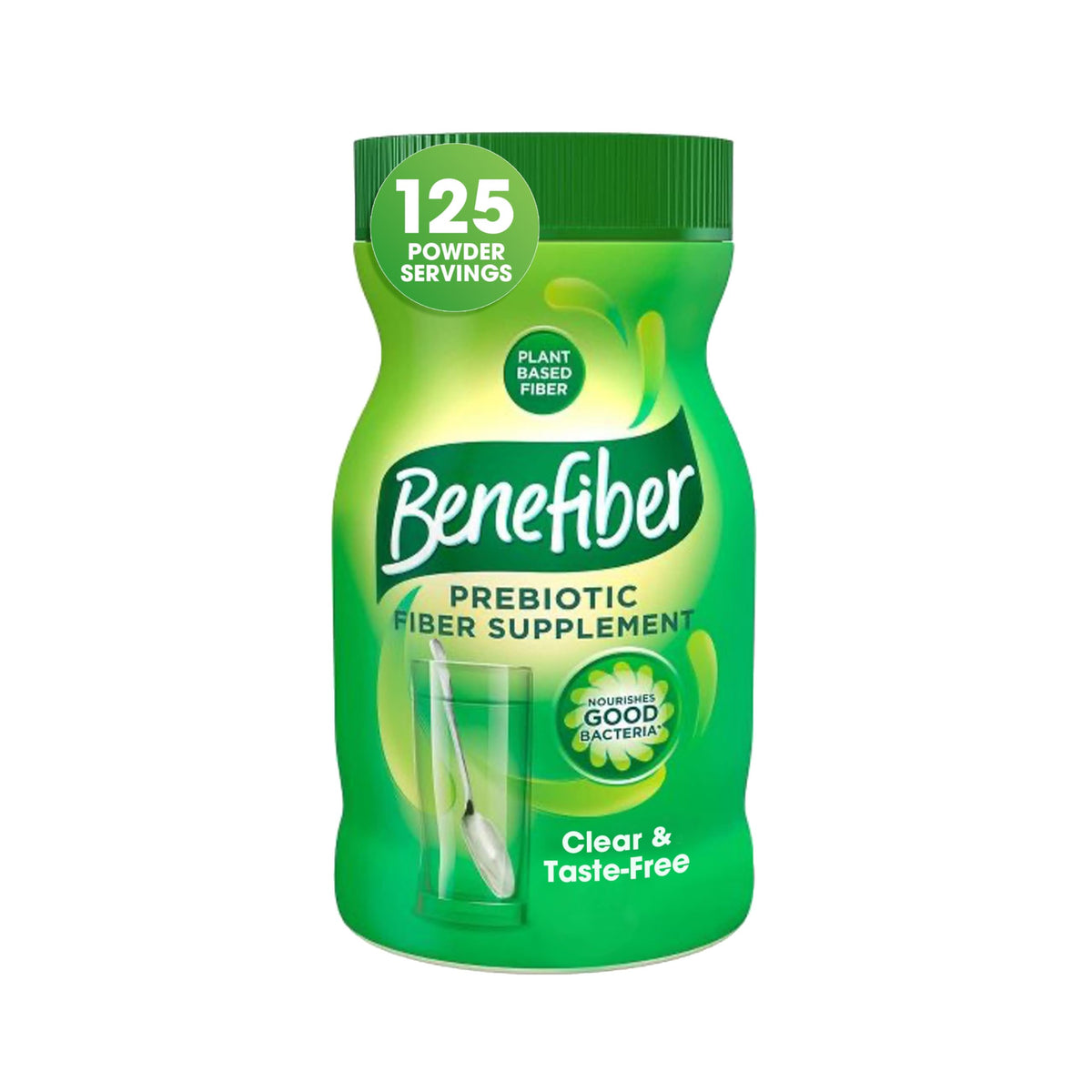 Benefiber Täglicher Präbiotischer Ballaststoffzusatz in Pulverform für die Verdauungsgesundheit, geschmacksneutral – 125 Portionen (499 Gramm)