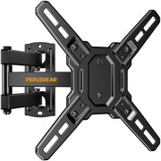 Perlegear Full Motion TV Wall Mount Bracket for Most 13-42 Inch LED LCD Flat Curved Screen TVs & Monitors, Swivel Tilt Extension with Articulating Arms, Max VESA 200x200mm up to 44lbs