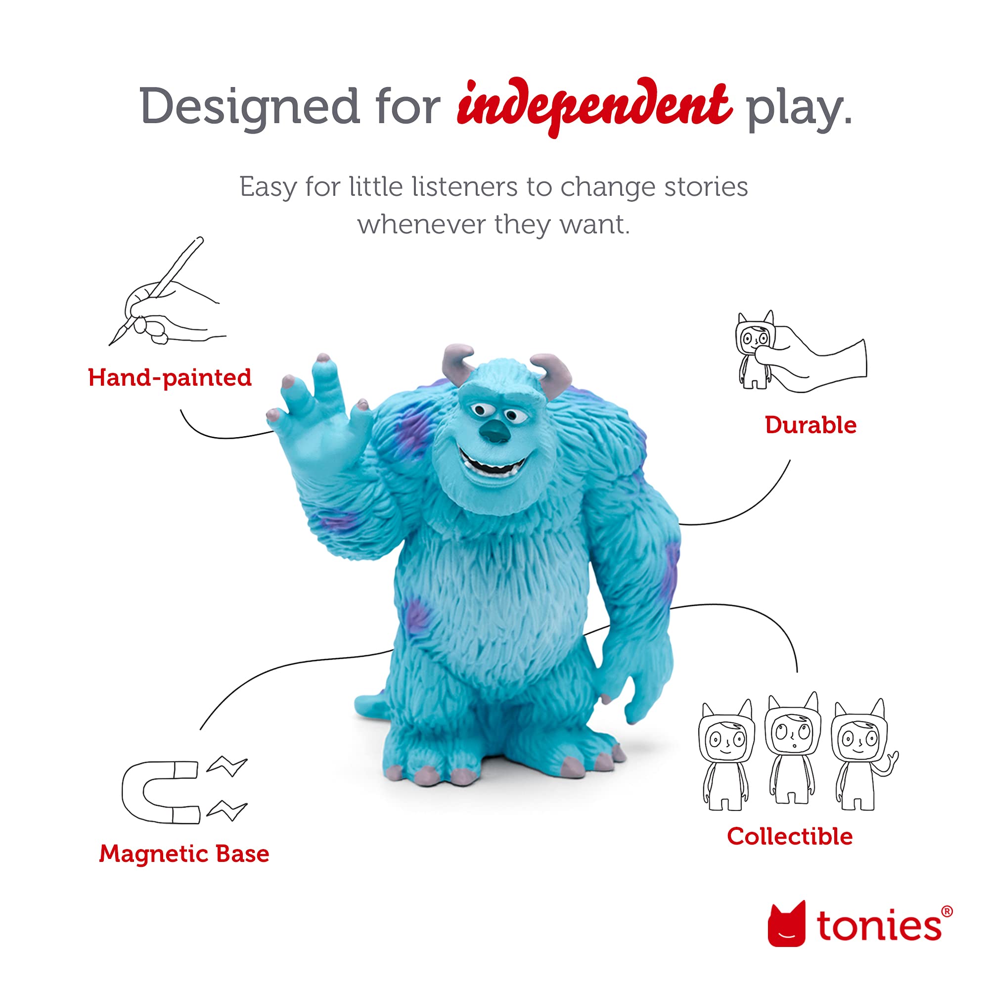 Tonies Sulley Audio Toy Figurine from Disney's Monsters Inc.