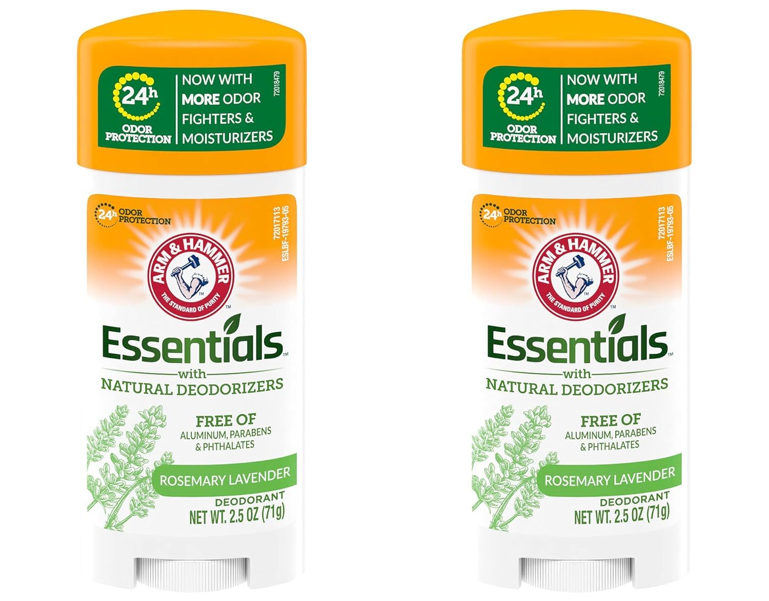Arm & Hammer Essentials Rosemary Lavender 2.5oz - Pack of 2