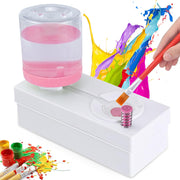 2024 New Water Cycle Paint Brush Cleaner Watercolor Brush Rinser,Flush My Brush, Rinse Oil-Based Paints Cleaning for Acrylic Based Paints,Art Supplies Gift for Artist Kids and Girls