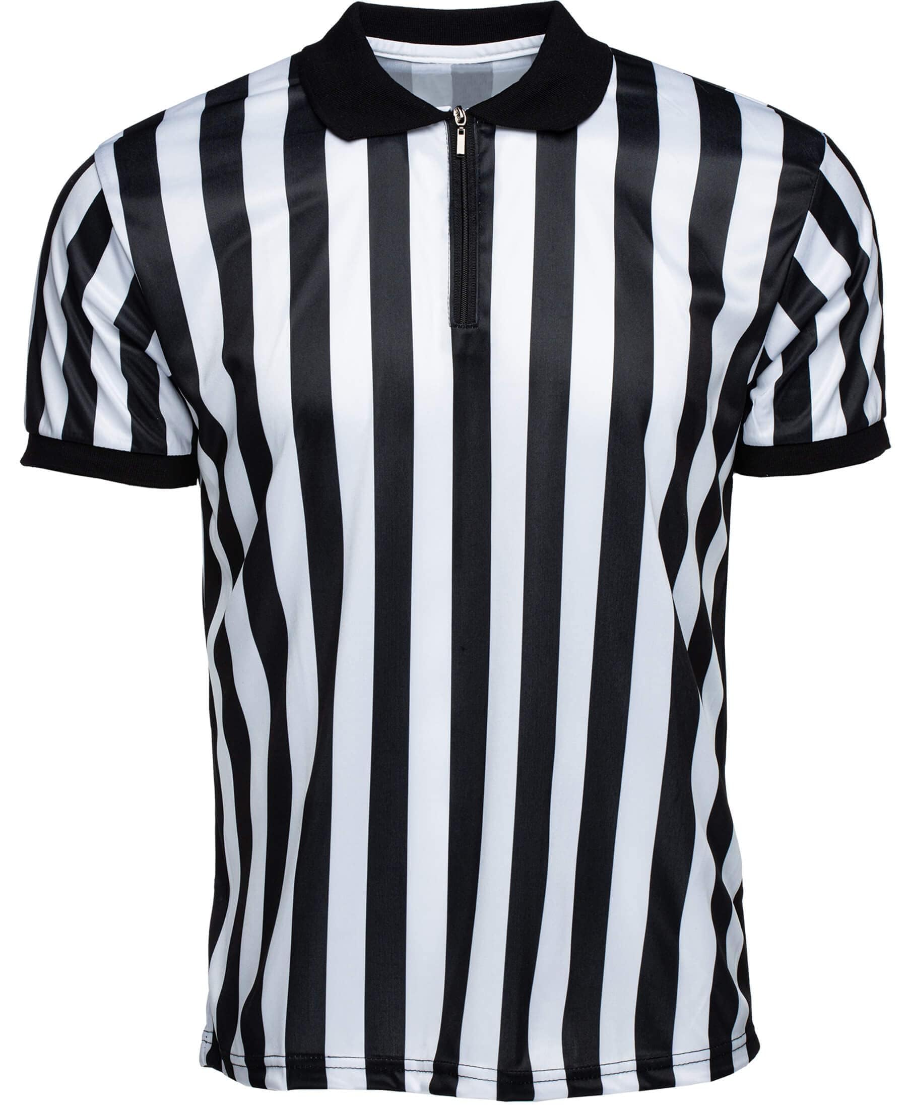 Murray Sporting Goods Men’s Referee Shirt Collared | Official Mens Ref Shirt Jersey Short Sleeve - Football Halloween Costume (X-Large)