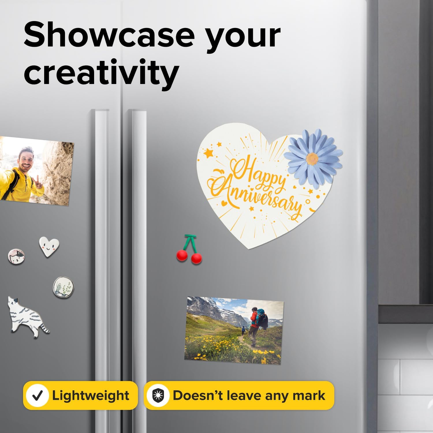 X-bet MAGNET Round Flexible Magnets with Adhesive Backing - (120pcs 0.8"x0.08") Magnetic Dots for Whiteboard, Fridge - Stickers for Planning and Organization - Teacher Must Have - Teacher Supplies