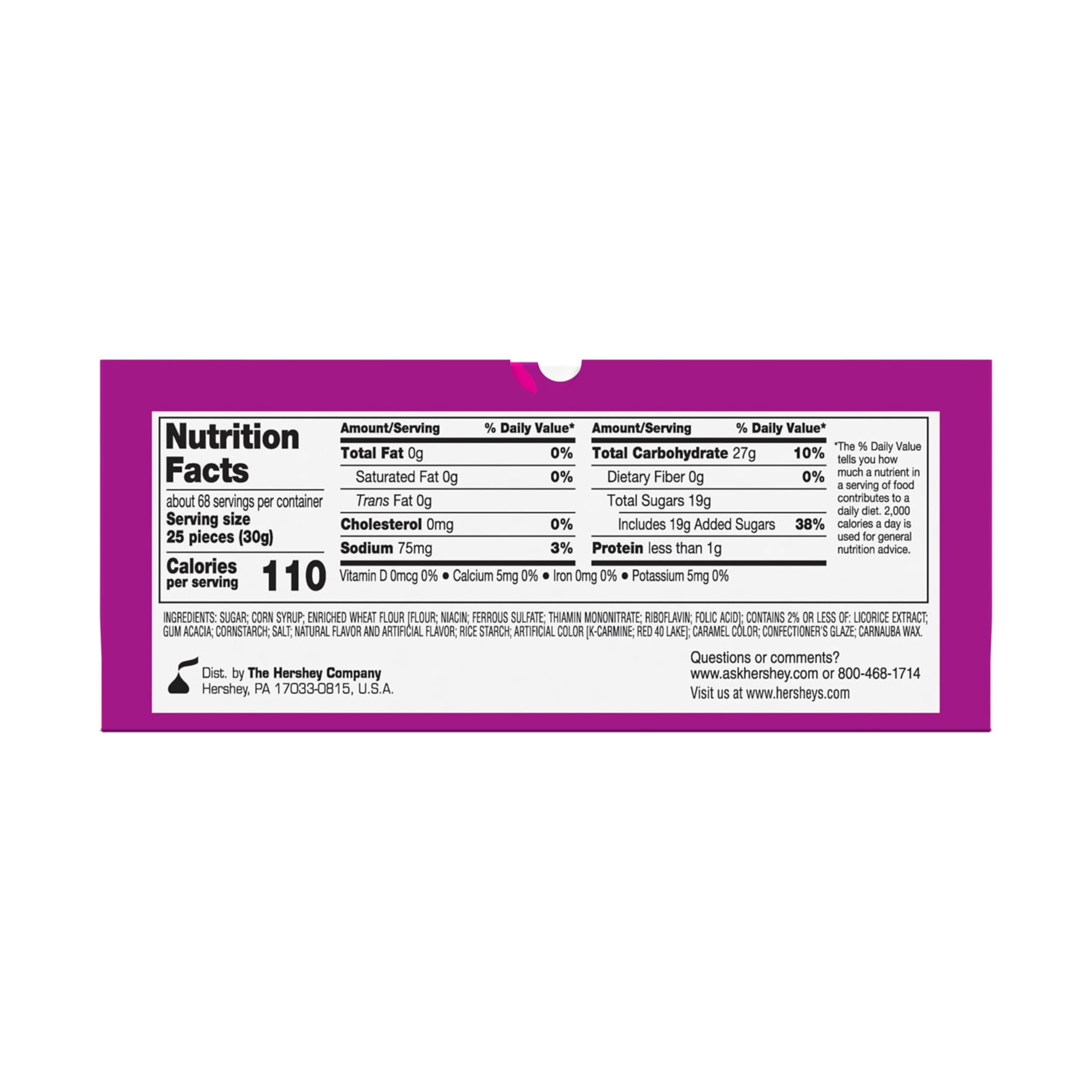 GOOD & PLENTY Licorice Fat Free, Candy Boxes, 6 oz (12 Count)